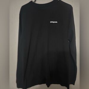 Patagonia Men's Long Sleeve Black Tee